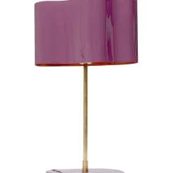Lampe à poser Cloudy ovale plum 49cm