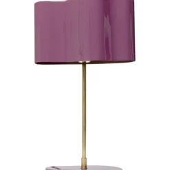 Lampe à poser Cloudy ovale plum 49cm