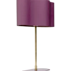 Lampe à poser Cloudy ovale plum 49cm