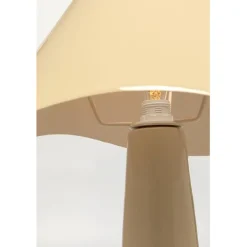 Lampe à poser Cloudy rond écru 49cm