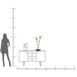 Lampe à poser Cocce 87cm