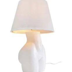 Lampe à poser Donna blanc 48cm