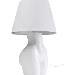Lampe à poser Donna blanc 48cm