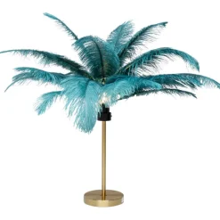 Lampe à poser Feather Palm vert 60cm