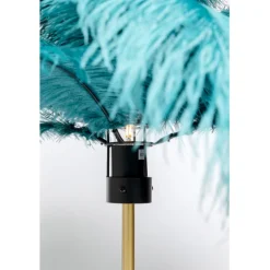 Lampe à poser Feather Palm vert 60cm