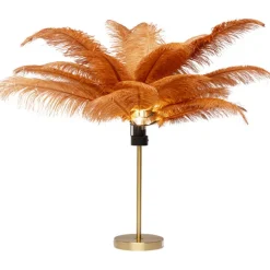 Lampe à poser Feather Palm Rusty Red 60cm