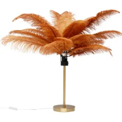 Lampe à poser Feather Palm Rusty Red 60cm