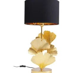 Lampe à poser Flores doré 62cm