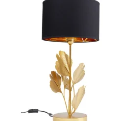 Lampe à poser Flores doré 62cm