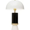 Lampe à poser Josy blanc-noir 51cm