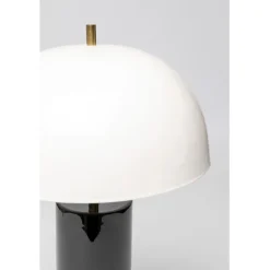 Lampe à poser Josy blanc-noir 51cm
