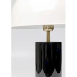 Lampe à poser Josy blanc-noir 51cm