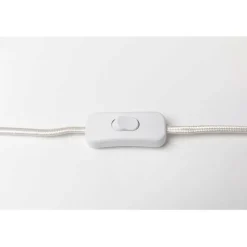 Lampe à poser Josy blanc-noir 51cm