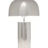 Lampe à poser Loungy chrome 38cm