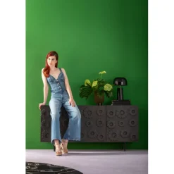 Lampe à poser Loungy noir 38cm
