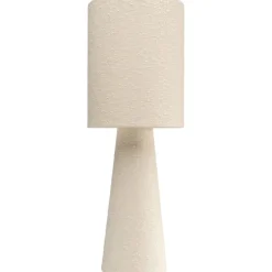 Lampe à poser Marleen beige bouclé 60cm