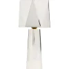 Lampe à poser Martha argenté 38cm