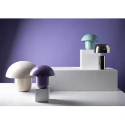 Lampe à poser Mushroom Matt vert menthe 27cm
