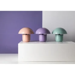 Lampe à poser Mushroom Matt violet 27cm
