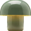 Lampe à poser Mushroom Shiny sauge 20cm