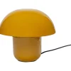 Lampe à poser Mushroom Shiny jaune 27cm