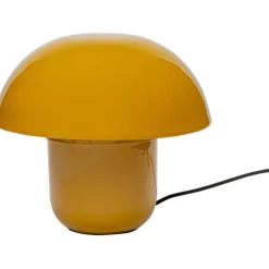 Lampe à poser Mushroom Shiny jaune 27cm