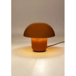 Lampe à poser Mushroom Shiny jaune 27cm