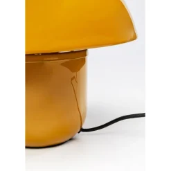 Lampe à poser Mushroom Shiny jaune 27cm
