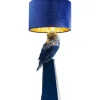 Lampe à poser Parrot bleu 84cm