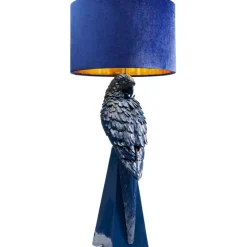 Lampe à poser Parrot bleu 84cm
