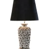 Lampe à poser Rose argente´ 57cm