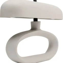 Lampe à poser Suki beige 26cm
