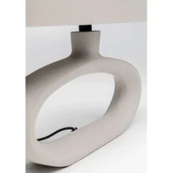 Lampe à poser Suki beige 26cm