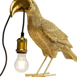 Lampe à poser Toucan doré 42cm
