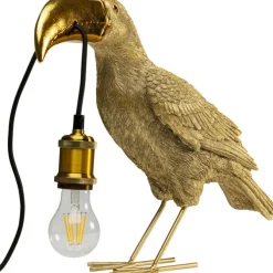 Lampe à poser Toucan doré 42cm