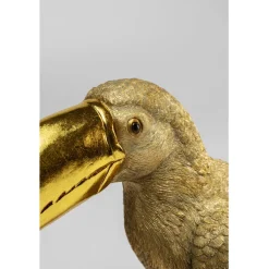 Lampe à poser Toucan doré 42cm