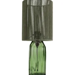 Lampe à poser Vecchio vert 42cm