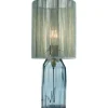 Lampe à poser Veccio bleu 42cm