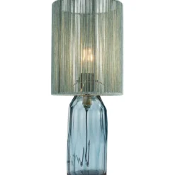 Lampe à poser Veccio bleu 42cm