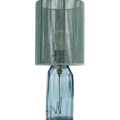 Lampe à poser Veccio bleu 42cm