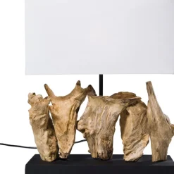 Lampe à poser verticale nature 43cm