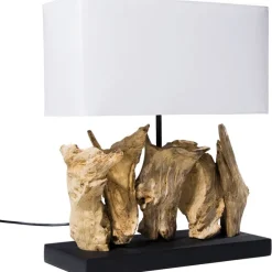 Lampe à poser verticale nature 43cm