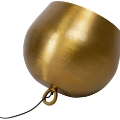 Lampe de sol Apollon Smooth doré Ø50cm