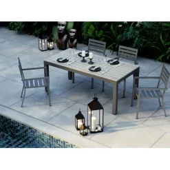 Lanterne Giardino noir (4/Set)
