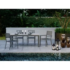 Lanterne Giardino noir (4/Set)