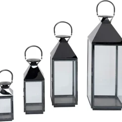 Lanterne Giardino noir (4/Set)