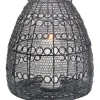 Lanterne Hayat noir 37cm