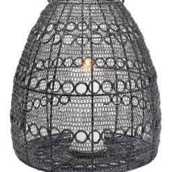 Lanterne Hayat noir 37cm