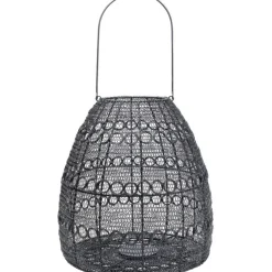 Lanterne Hayat noir 37cm