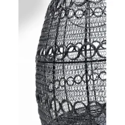 Lanterne Hayat noir 37cm
